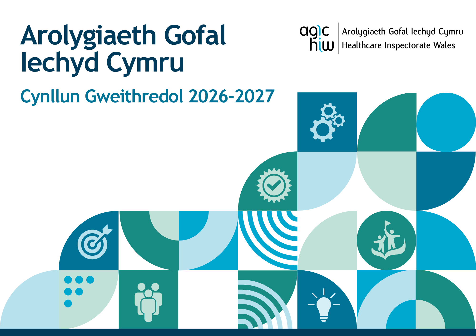 arolygiad gofal iechyd cymru cynllun gweithredol 2026 - 2027