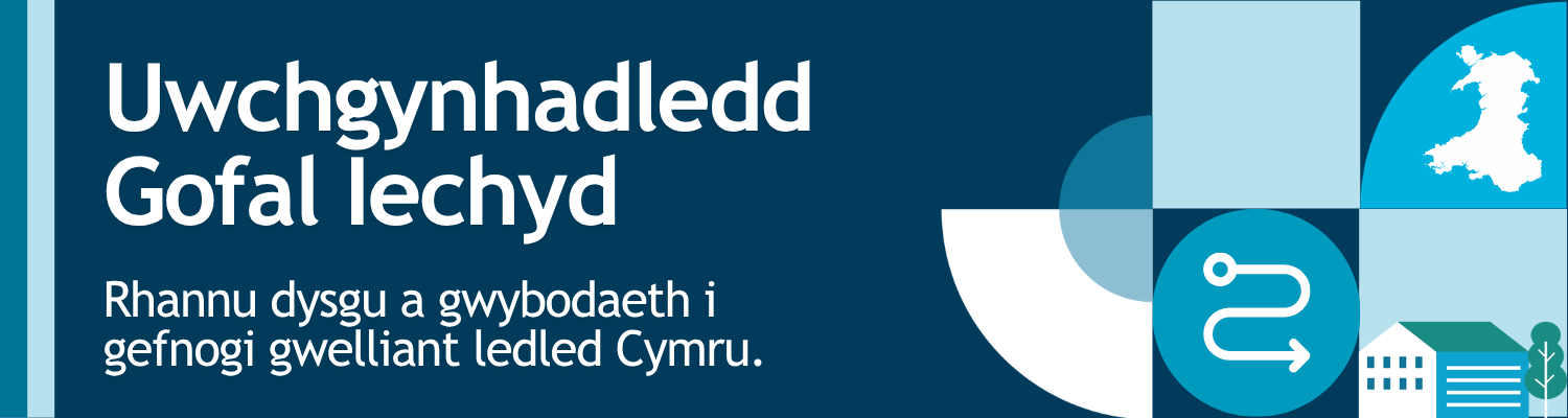 Uwchgynhadledd Gofal Iechyd. Rhannu dysgu a gwybodaeth i gefnogi gwelliant ledled Cymru.