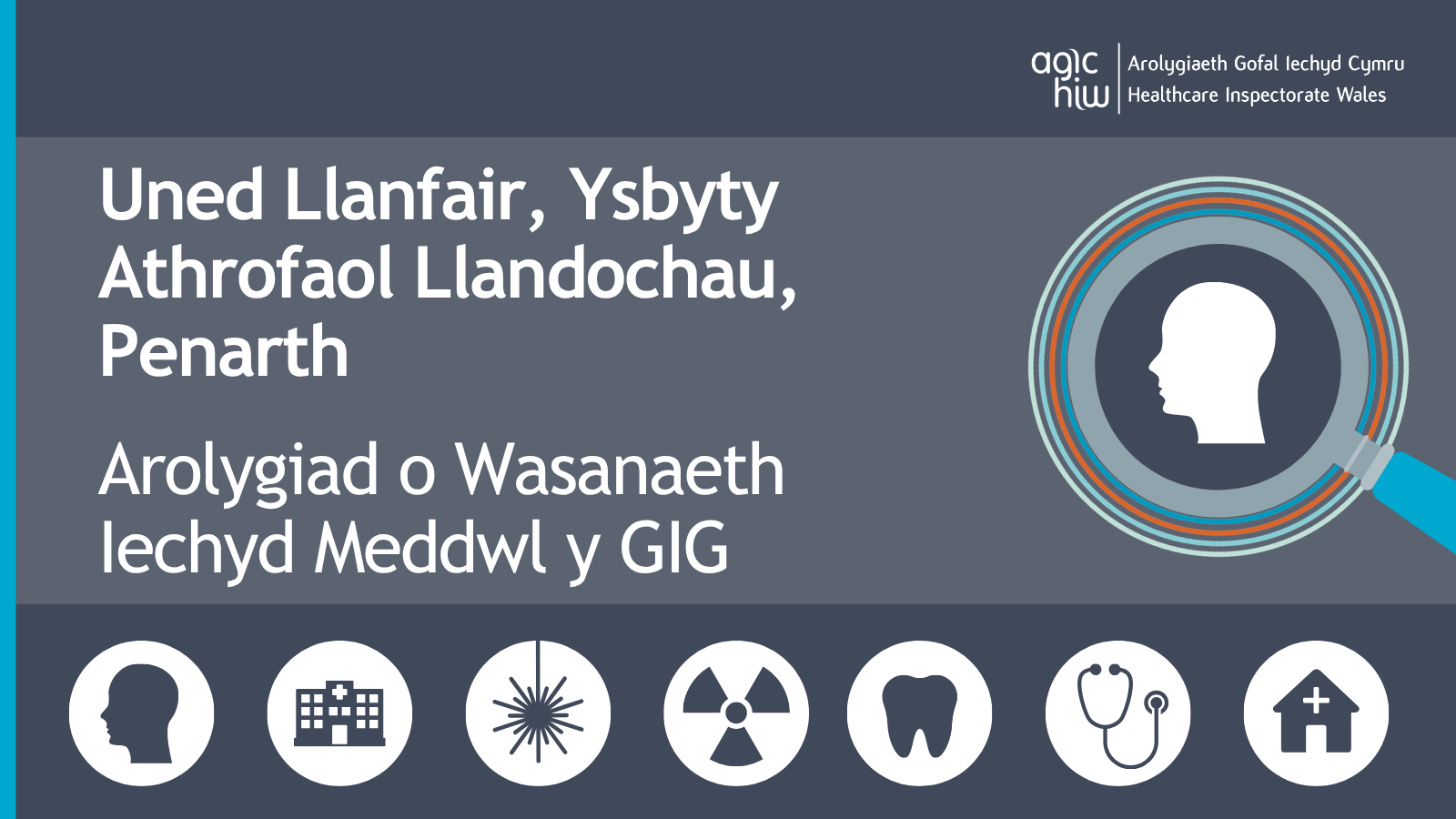Uned Llanfair, Ysbyty Athrofaol Llandochau, Penarth  Arolygiad o Wasanaeth Iechyd Meddwl y GIG