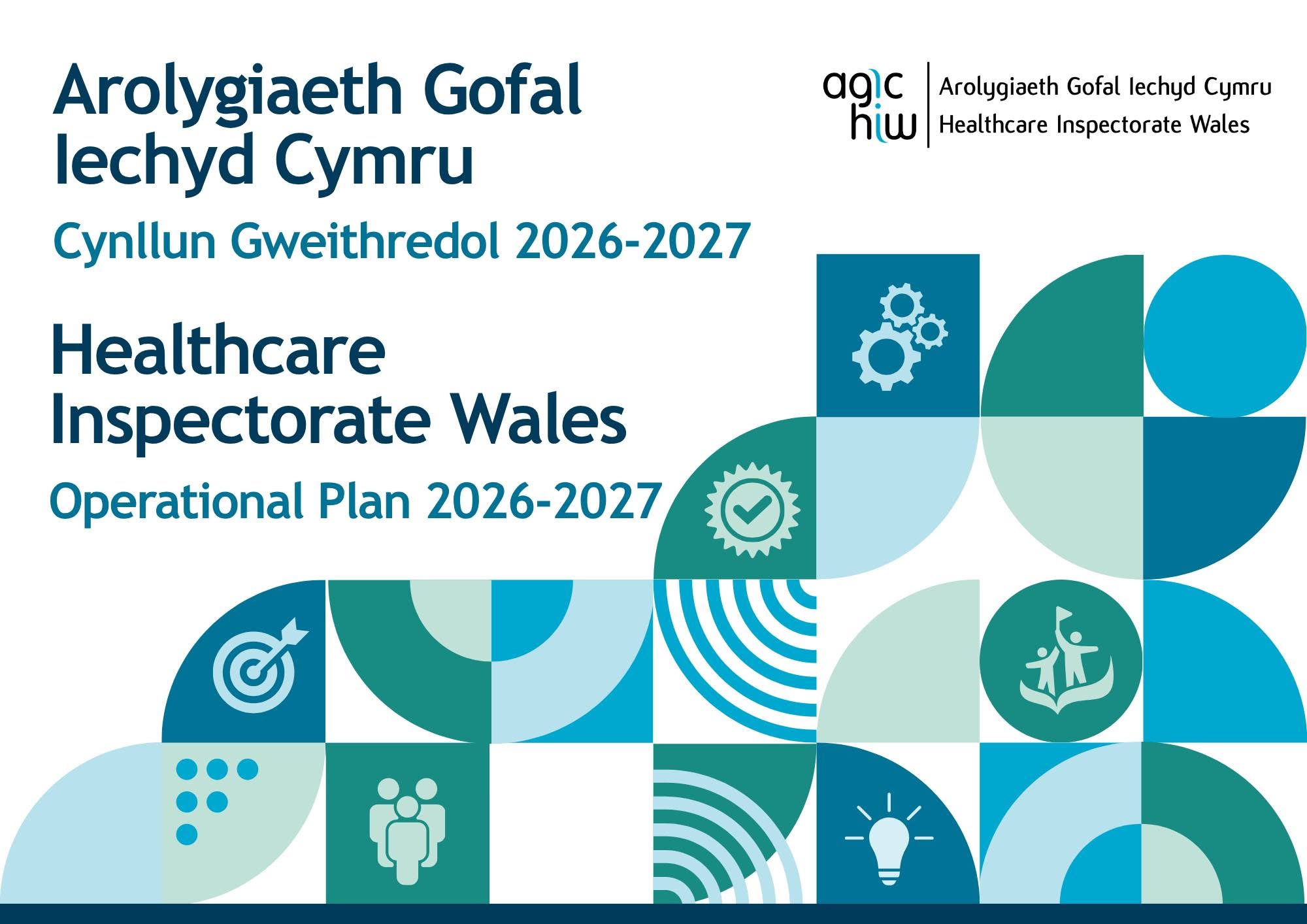 healthcare inspectorate wales operational plan 2026 - 2027 cover