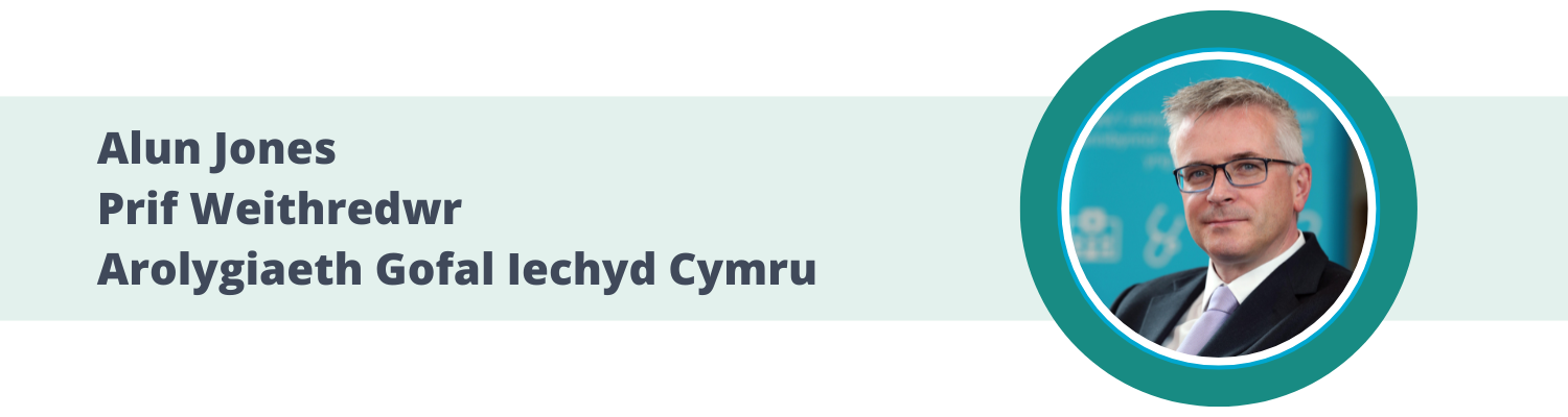 Alun Jones - Prif Weithredwr - Arolygiaeth Gofal Iechyd Cymru