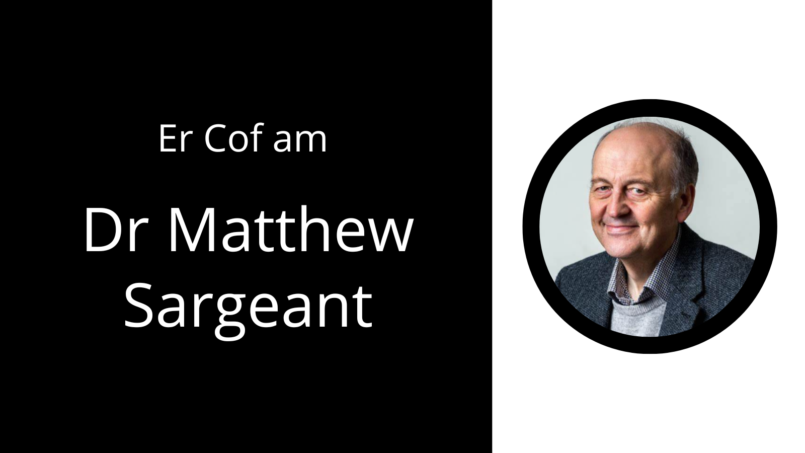 Dr Matthew Sargeant