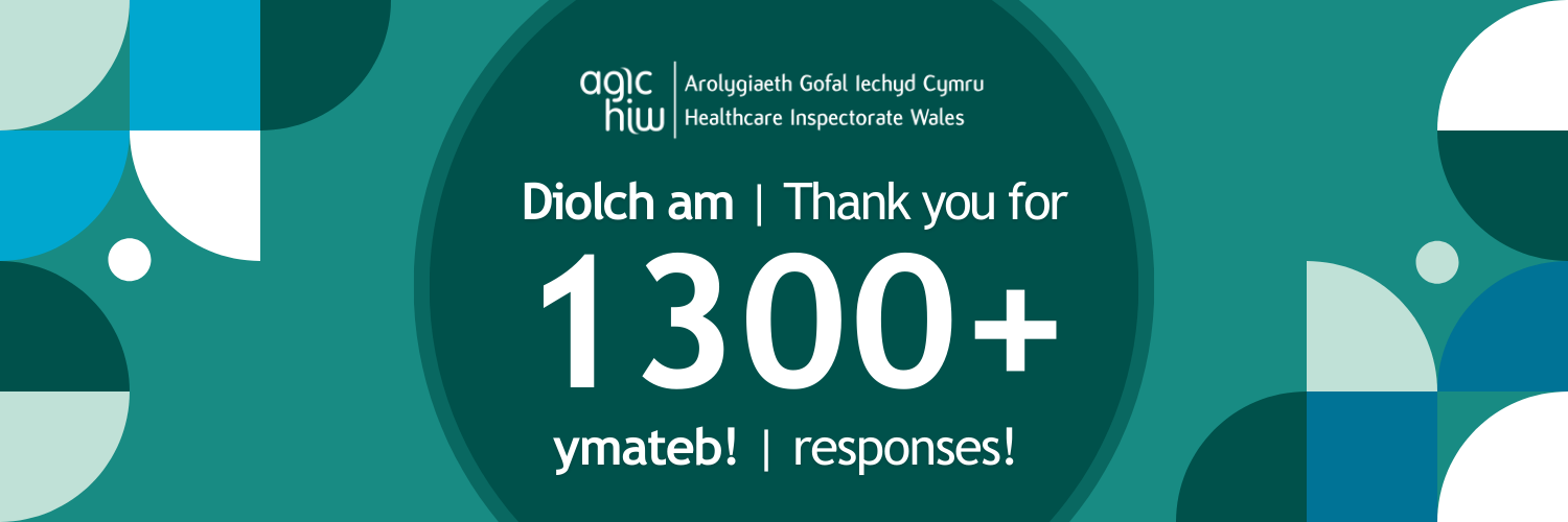 Diolch am 1300+ ymateb! Thank you for 1300+ responses!